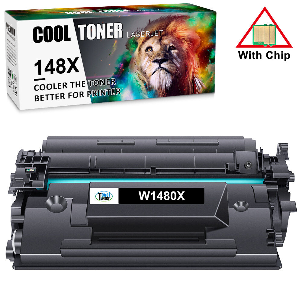 1 Pack 148X Toner Cartridge compatible for HP W1480X LaserJet Pro 4001n 4001dn
