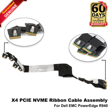 Dell PowerEdge R940 Server 4x 74-Pin PCIe NVMe Cable Assembly 26HC0