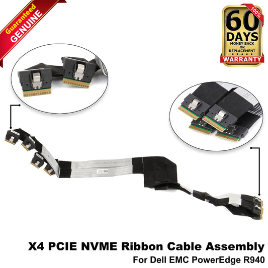 Dell PowerEdge R940 Server 4x 74-Pin PCIe NVMe Cable Assembly 26HC0