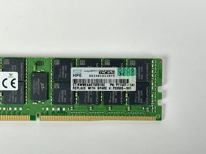 HPE P11447-1A1 1x 128GB 4DRx4 PC4-3200AA-L ECC LRDIMM DDR4 RAM Memory Hynix (NOT FOR HOME PC)