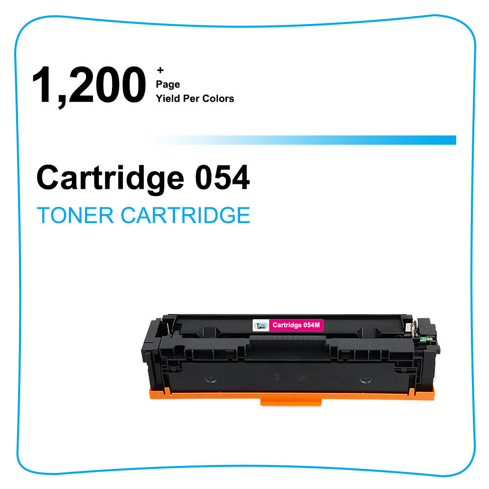 2PK CRG-054 Toner Cartridge for Canon 054 Magenta Imageclass LBP621cdw LBP623cdw