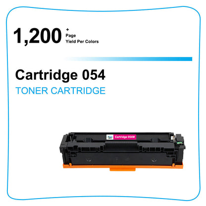 2PK CRG-054 Toner Cartridge for Canon 054 Magenta Imageclass LBP621cdw LBP623cdw