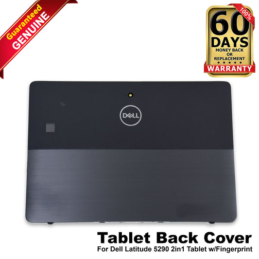 Dell Latitude 5290 2-in-1 Tablet Back Cover With Fingerprint Reader 65X39 1TT4P