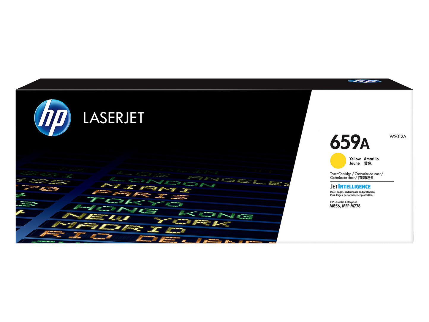 HP 659A Yellow Original LaserJet Toner Cartridge, ~13,000 pages, W2012A