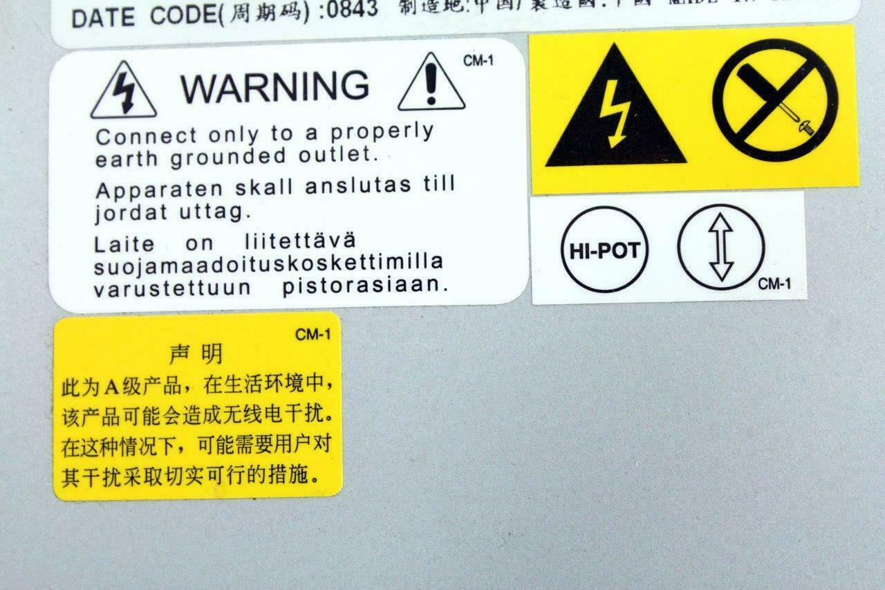 Lot of 2 Delta Electronics 350W Switching Power Supply DPS-350AB-5 B D54651-005