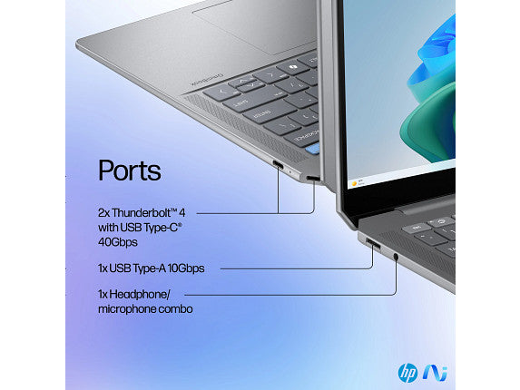 HP OmniBook Ultra Laptop Computer 14" 2.2K Touch Screen AMD Ryzen AI 9 16 GB