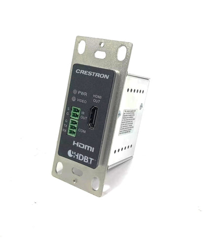 Crestron DM-RMC-4K-100-C-1G-B-T Wall Plate 4K DM 8G+ Receiver & Room Controller