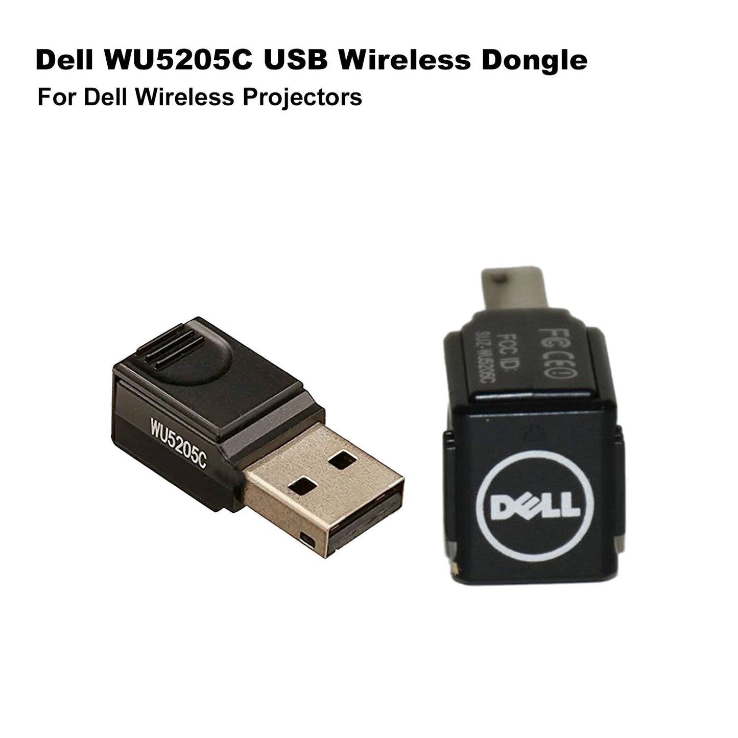 New Dell WU5205C Wi-Fi Adapter USB 2.0 Wireless Projector Dongle 2.4GHz YVYD7