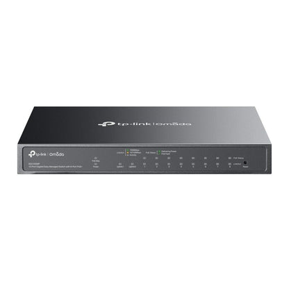 TP-Link ES210GMP | Omada 10-Port Gigabit Easy Managed Switch | 8* PoE+ Ports