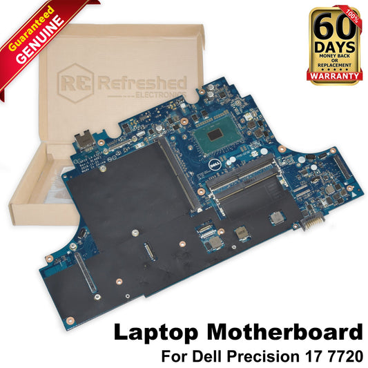 Dell Precision 17 7720 Motherboard i7-7920HQ 3.1GHz Quad-Core CPU LA-E321P 5V4K9