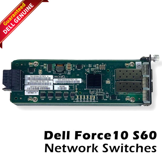 Dell Force 10 2-Port SFP+ High Speed Uplink module M6MG6 S60-10GE-2S