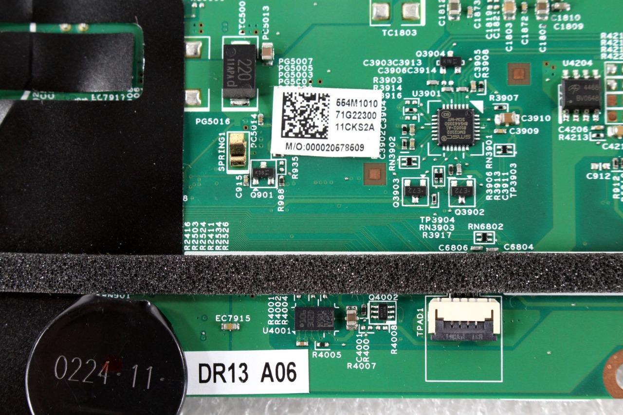 OEM Dell Vostro V130 Motherboard Intel i3-380UM 1.33GHz CPU DDR3 W71WT 0W71WT