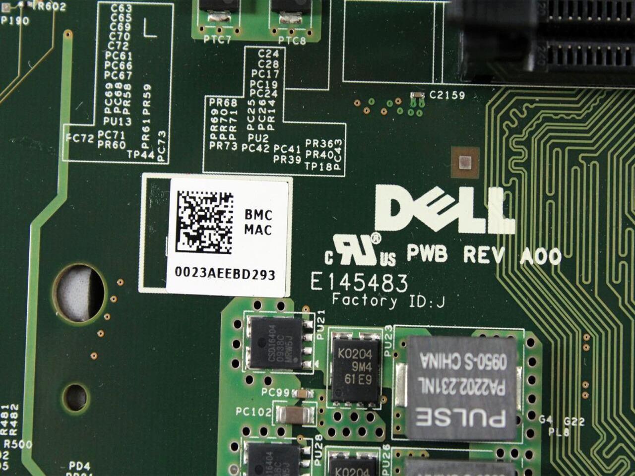 Dell PowerEdge M710 Socket 1366 Server Motherboard w/HDD Expansion Card - 2KPN0