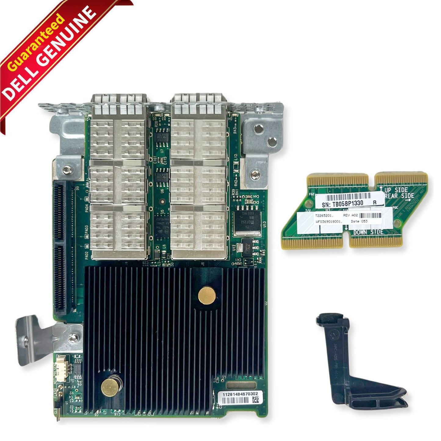 Dell Mellanox ConnectX-2 MCQH29-XDR Dual-Port 40GbE QSFP+ Infiniband HBA JR3P1