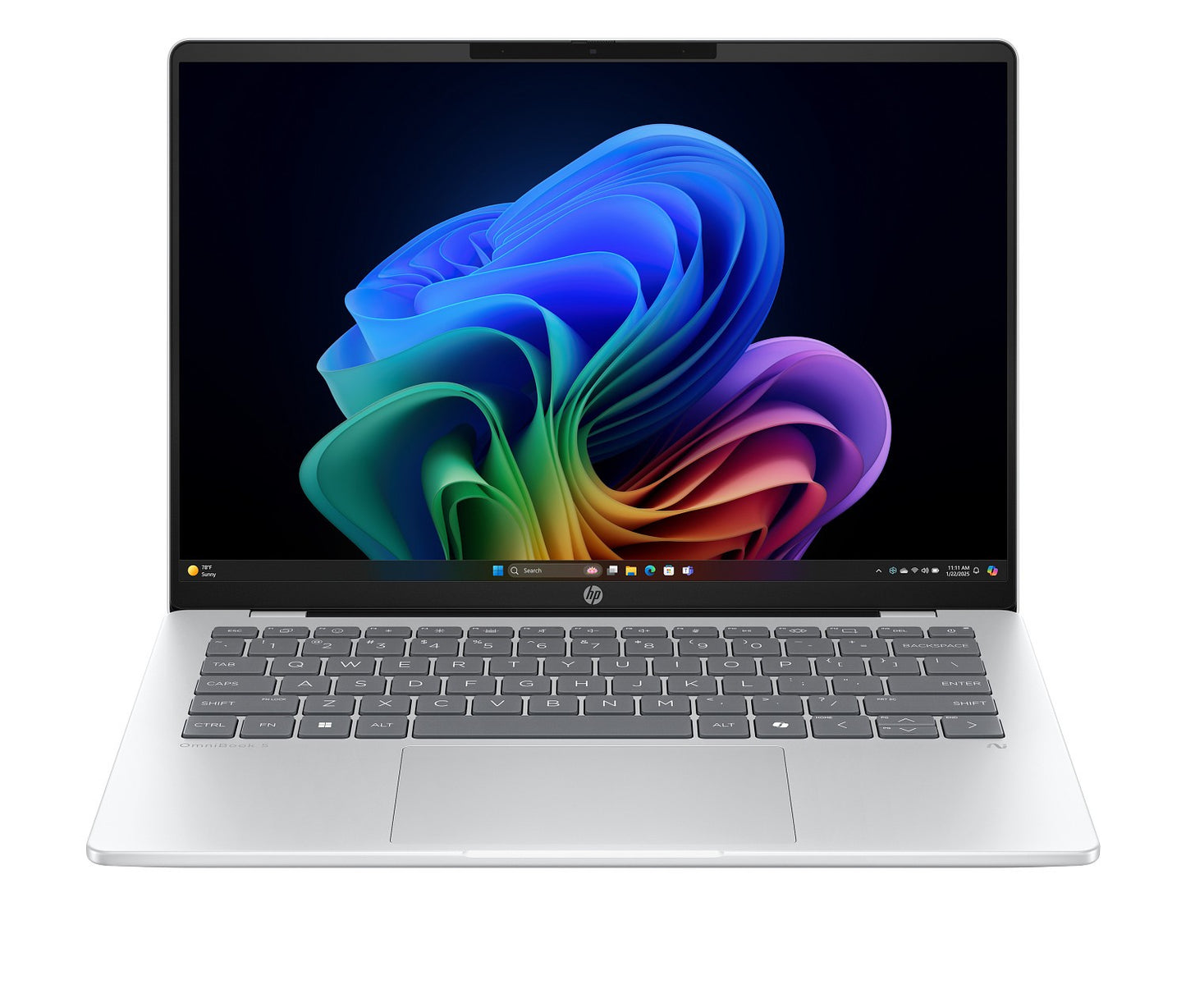 HP OmniBook 5 Laptop Computer 14" 2K Snapdragon X 16 GB memory;256 GB SSD