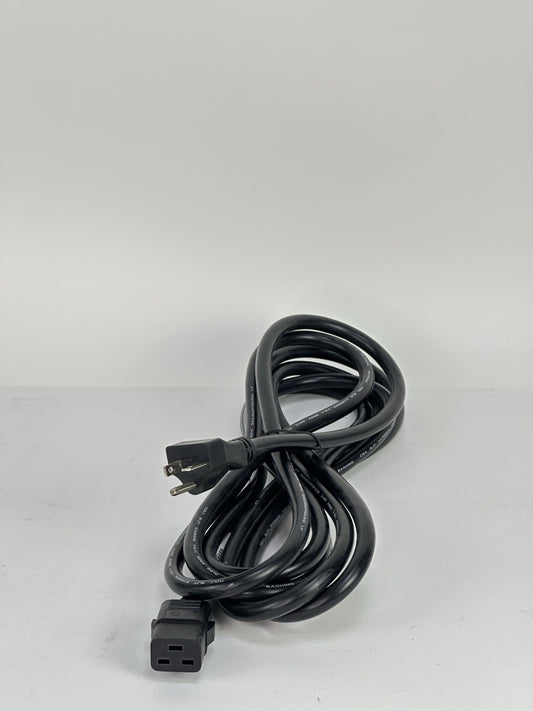 Agilent HP Power Cord 8120-6894 4.5m 14.8ft 20A 120V NEMA C19-5-20P 12 AWG NOB