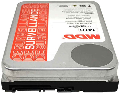 MDD 14TB 7200RPM 256MB Cache SATA 6G 3.5" Surveillance Hard Drive CCTV/ DVR/ NVR