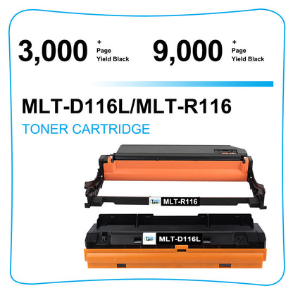 2PK MLT-R116 MLT R116 Drum Unit Compatible for Samsung SL-M2625 2625D 2825WN