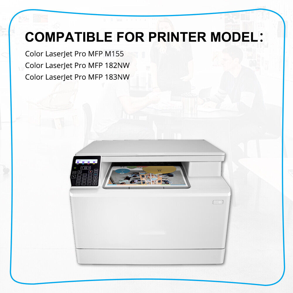 3PK 215A W2310A No CHIP Toner Compatible With HP Color Pro MFP M182 M183