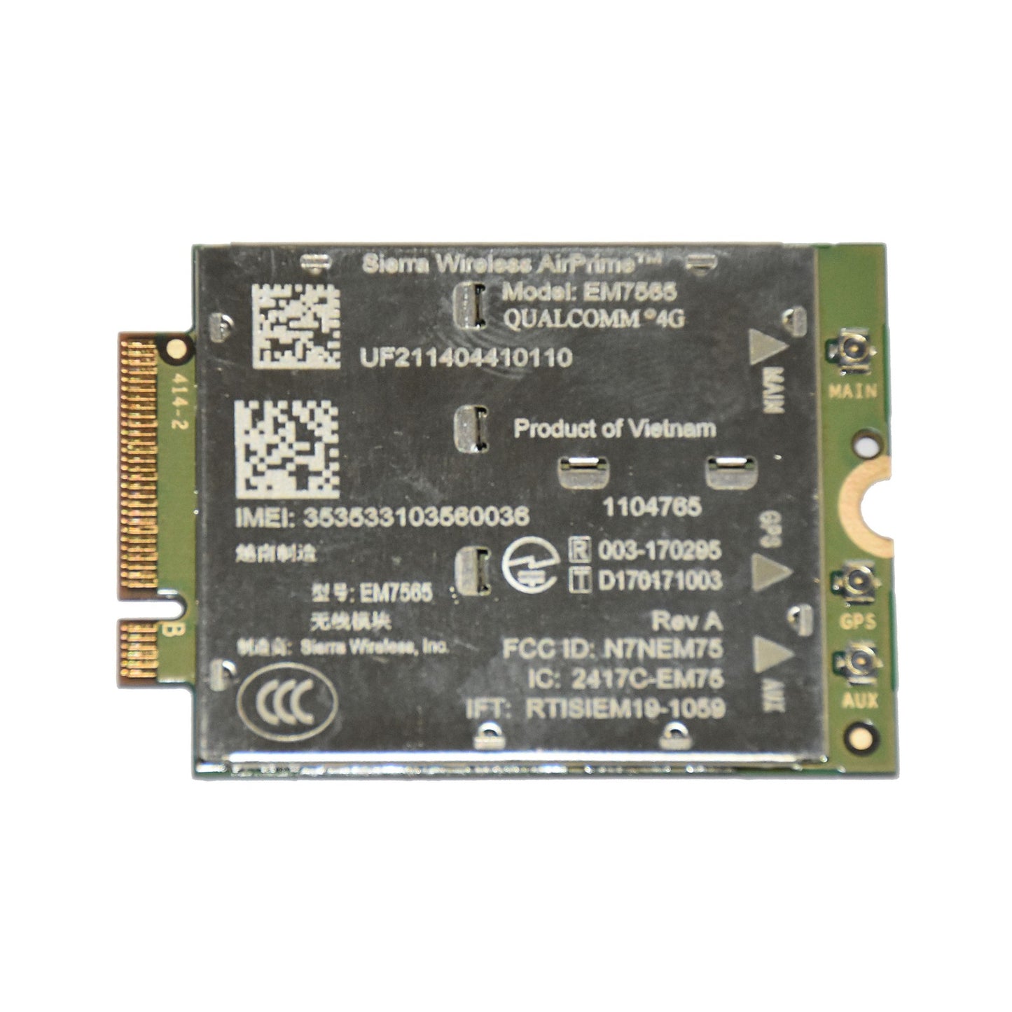 Dell Edge Gateway 5200 Wireless WiFi 4G WWAN Antenna Cables 69MRR