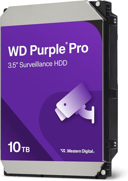 WD 10TB WD Purple Pro Surveillance Internal Hard Drive HDD WD102PURP