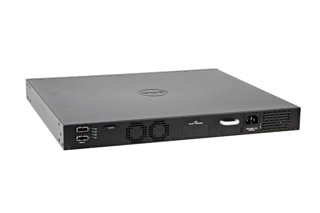 OEM Dell Networking C1048P 48 Port x 1GbE PoE+ RJ45 Ports + 2 x SFP+Switch J9K8D