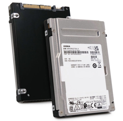 Kioxia PMR-7 7.68TB 1 DWPD 24GB/s SAS-4 TLC 2.5" Enterprise SSD - KPM7XRUG7T68 (NOT FOR HOME PC)