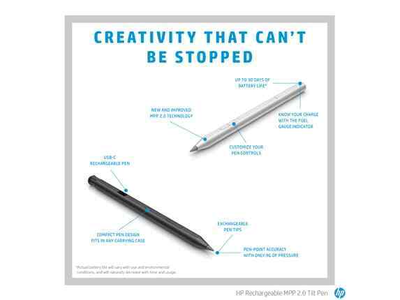 HP Rechargeable MPP 2.0 Tilt Pen