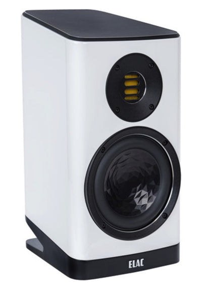 Elac VBS403-GW Vela 2-Way Bookshelf Speakers - (Pair) Gloss White