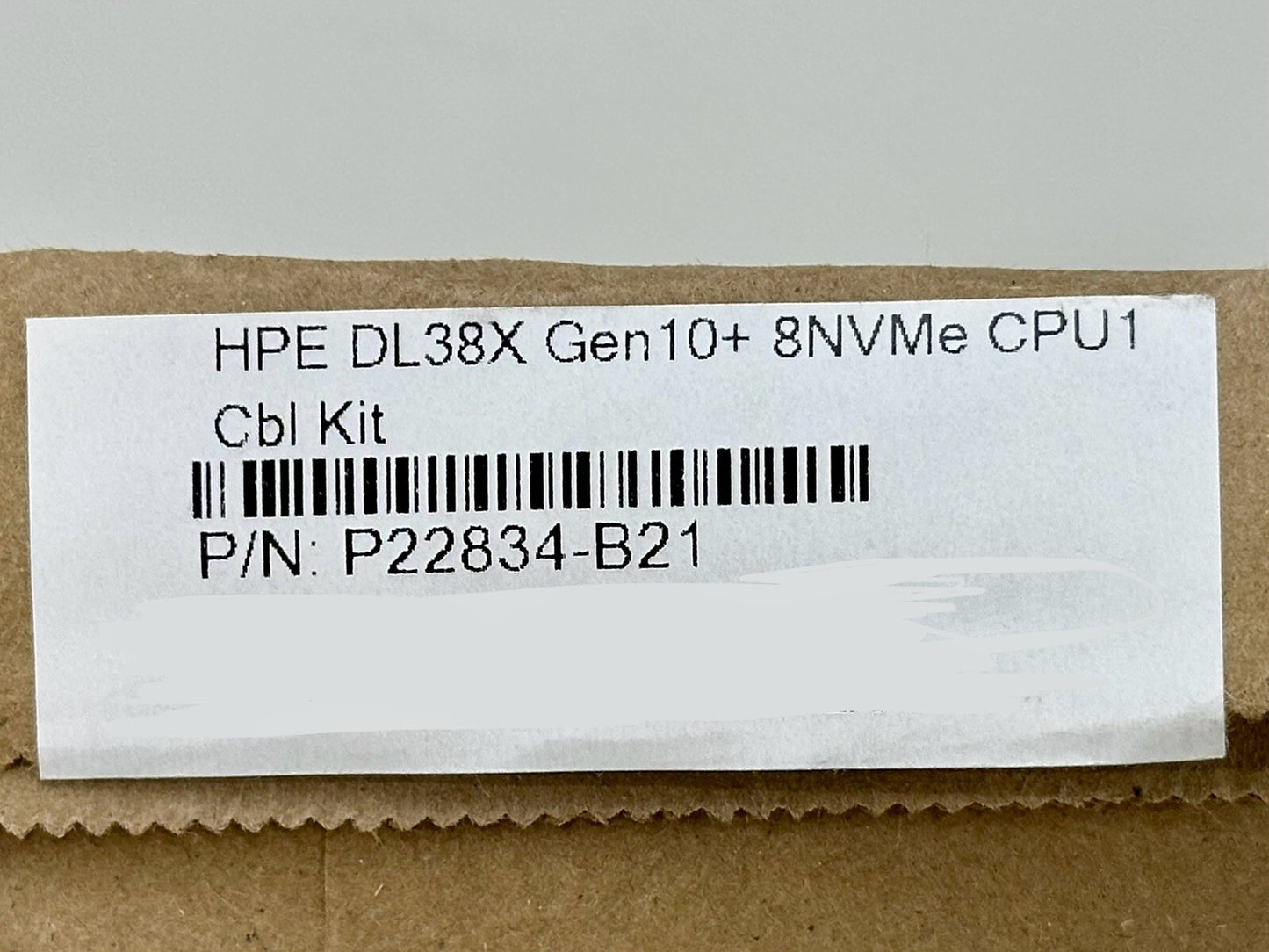 HPE P22834-B21 DL38X DL385 Gen10+Plus & V2 8NVMe CPU1 Cable Kit