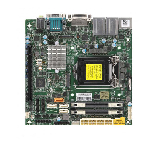 SuperMicro X11SCV-L Motherboard - Mini ITX, Coffeelake PCH H310,LGA1151,PCIe x16