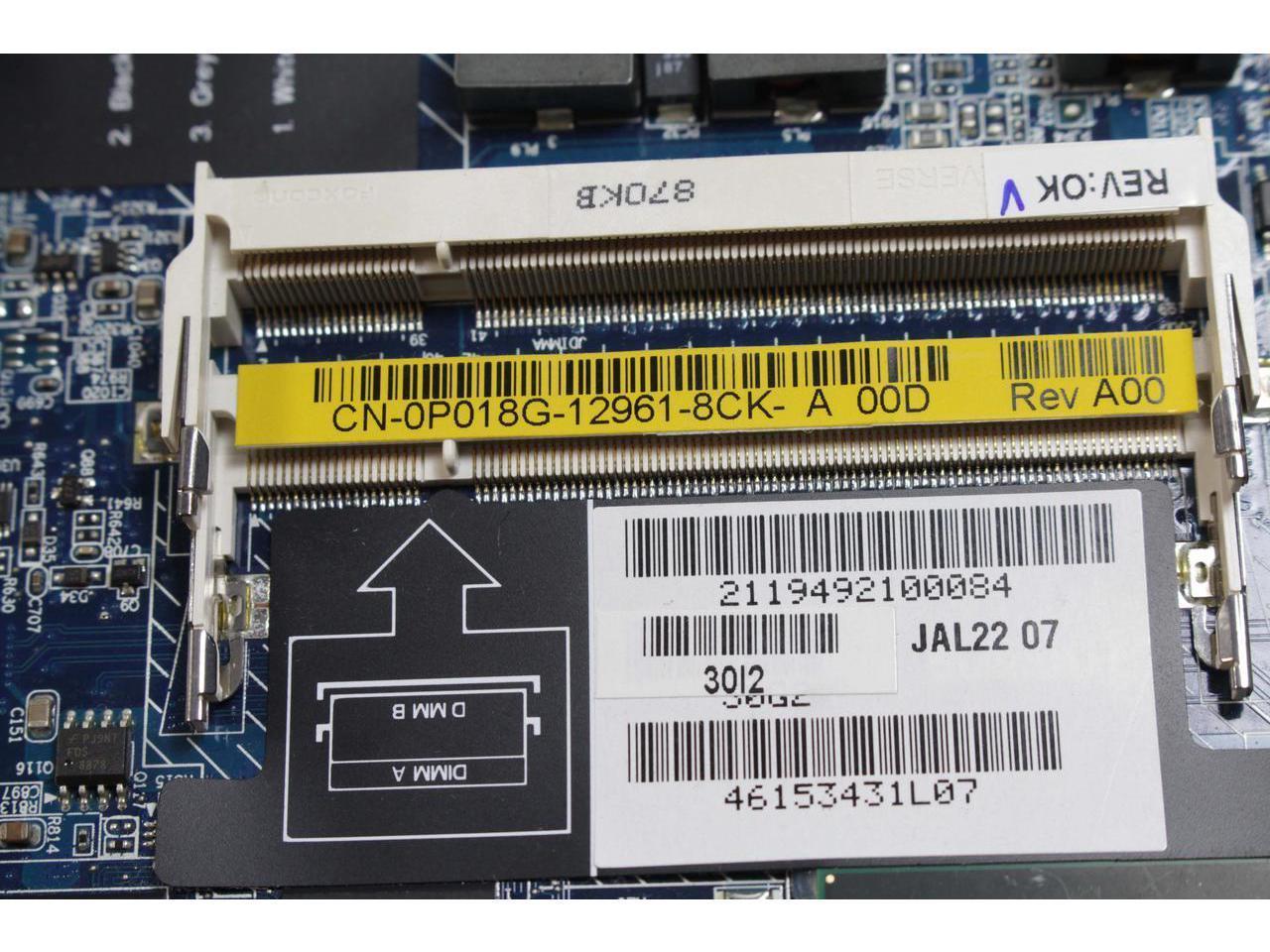 P018GDell Precision M4400 Intel Motherboard+Audio USB Board LA-4501P N533H
