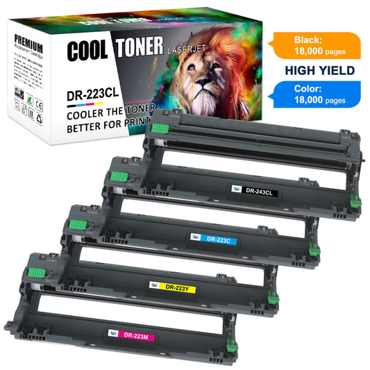 4x DR223 Drum Unit compatible for Brother HL-L3270CDW MFC-L3710CW MFC-L3750CDW