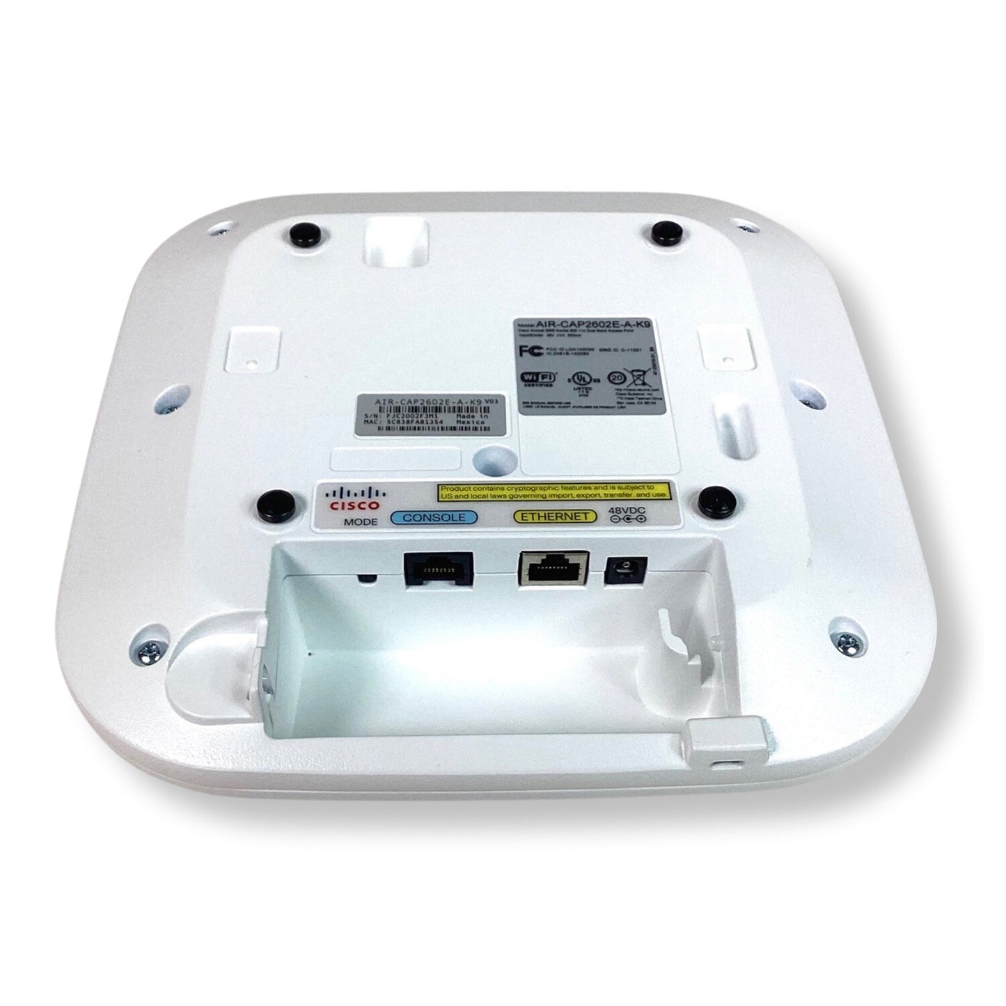 Cisco Aironet 2600 series AIR-CAP2602E-A-K9 Dual Band Wi-Fi Wireless Access Poin