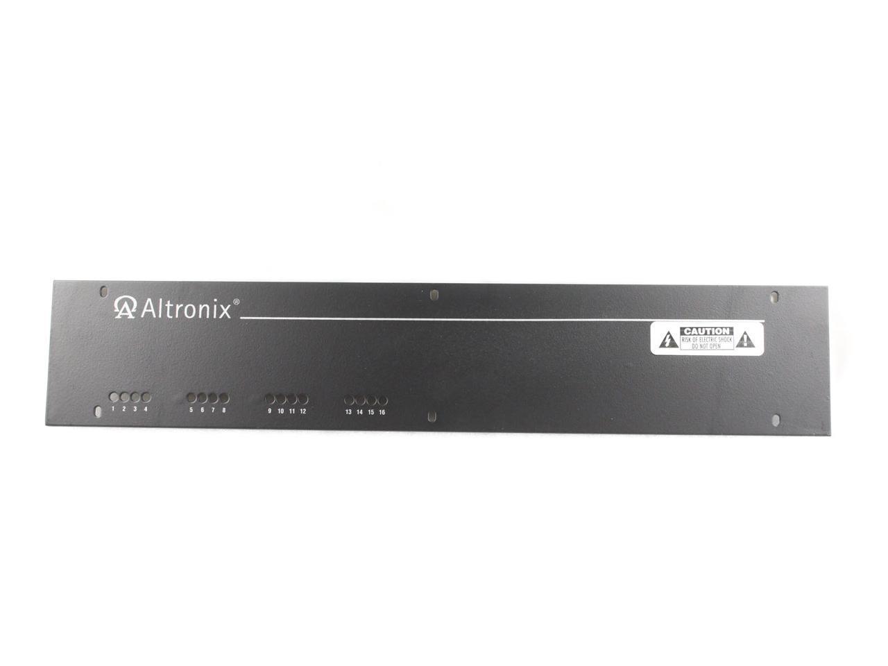 Altronix CCTV Power Supply 24V/28V AC CCTV 16 Output Rack Mounted R2416600UL+N