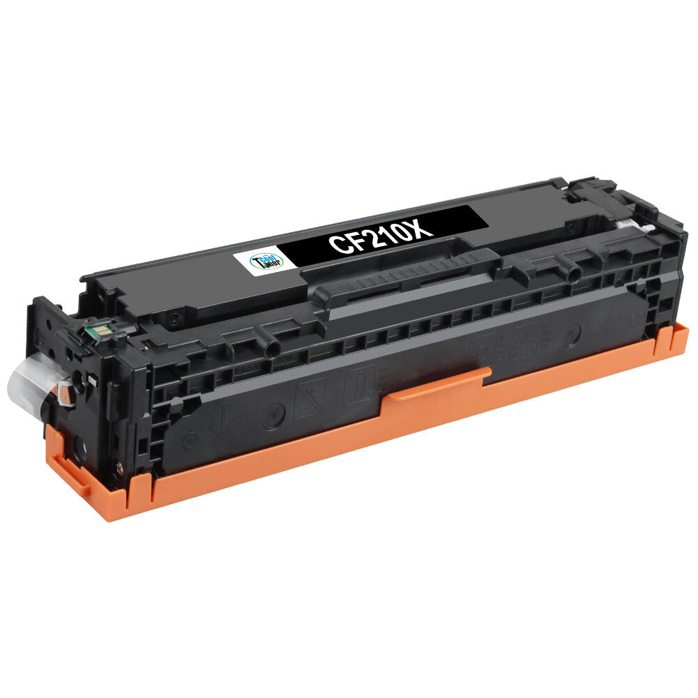 2 Pack Black CF210A Toner Compatible With HP 131X Laserjet Pro 200 M251nw M276nw