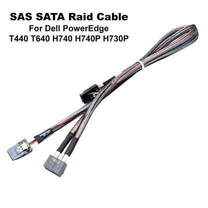 Lot of 500 Dell PowerEdge T440 T640 8Bay RAID Cables PERC H740 H740P H730P XRFV4