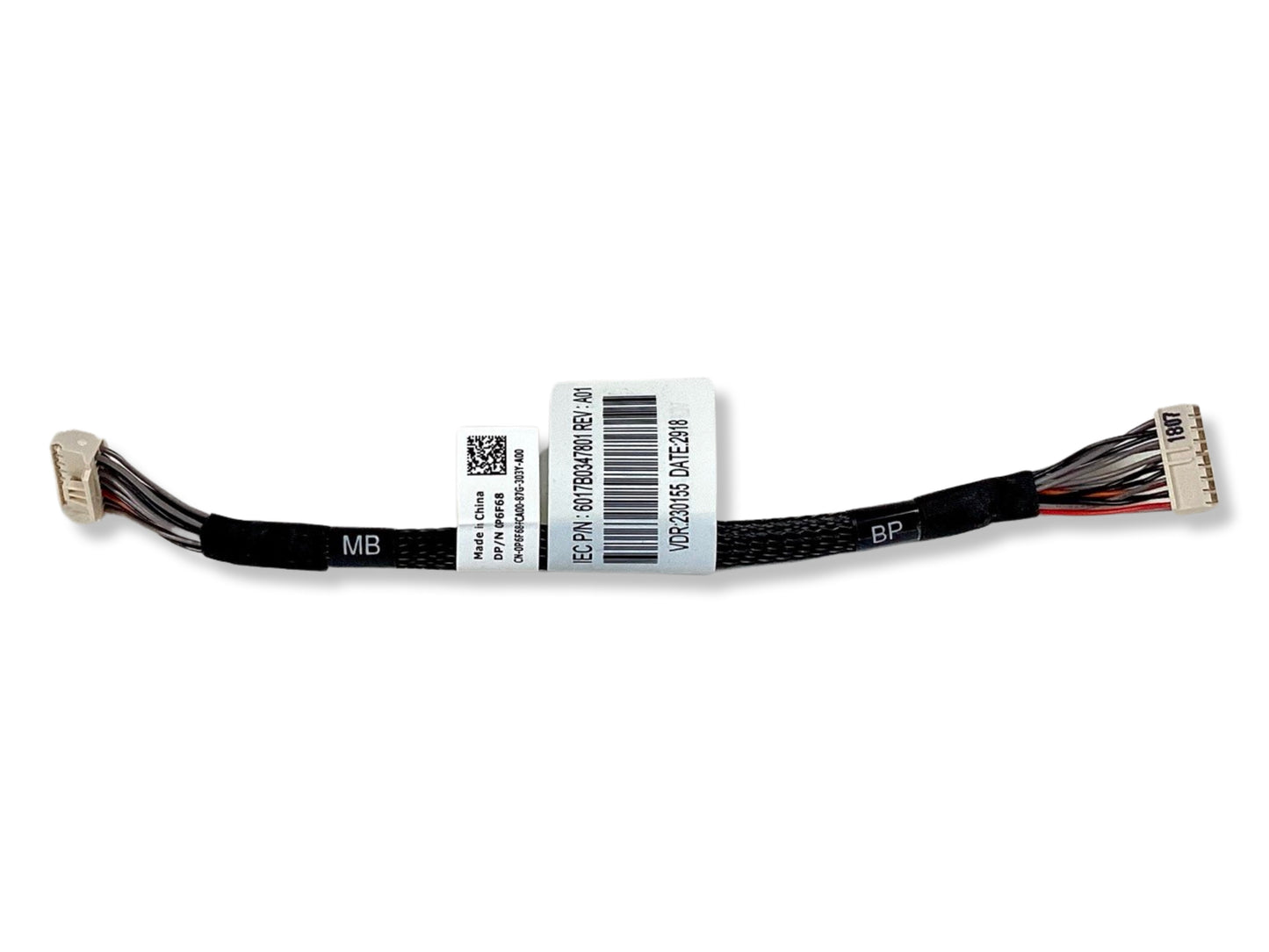 Lot Of 5 Dell PowerEdge R820 R830 8x2.5" 16-Pin Backplane Signal Cable P6F68