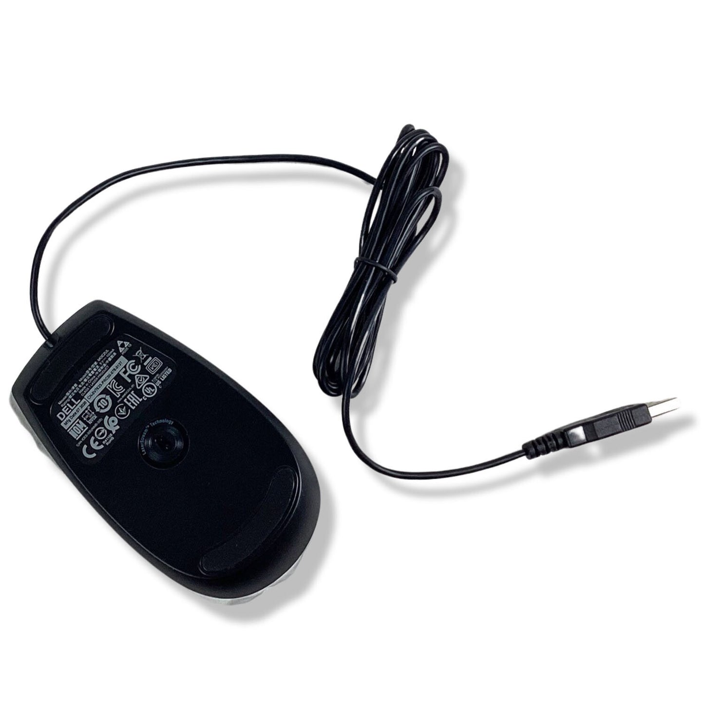Lot of 200 OEM DellBlack Premium 6Button USB Laser Scroll Mouse V7623 J660D