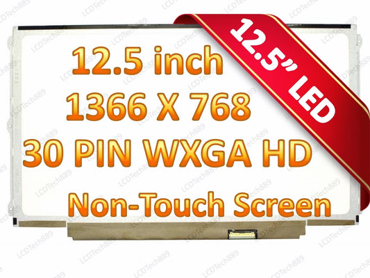 New 12.5" WXGA LED Screen LP125WH2(SP)(T1) LCD LAPTOP LP125WH2-SPT1 HB125WX1-100
