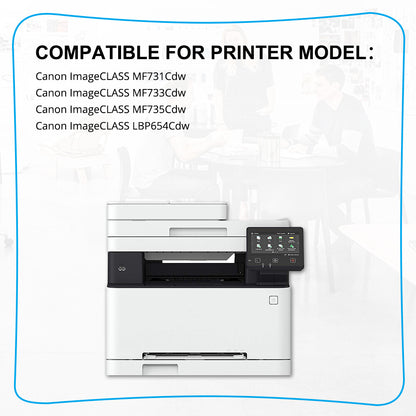 4PK Toner Cartridge CRG046 for Canon 046H ImageCLASS MF731cdw MF735cdw LBP654Cdw