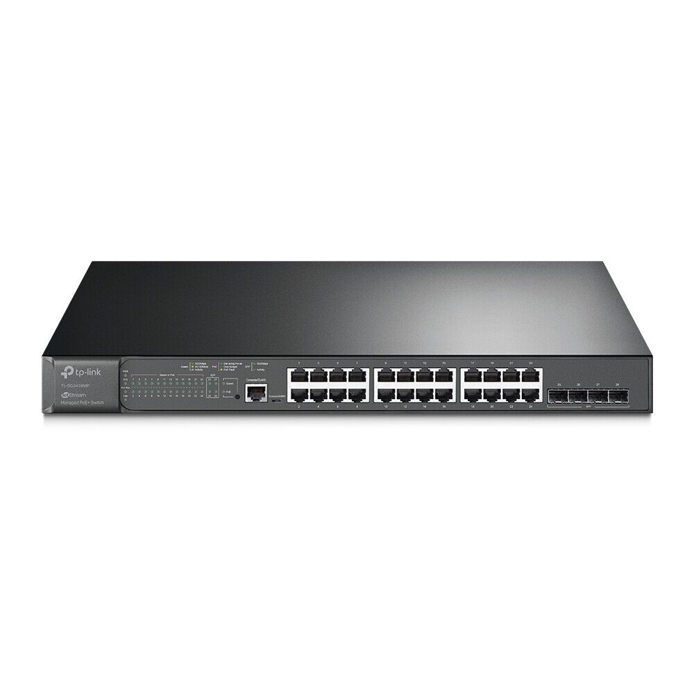 TP-Link SG3428MP | Omada 28-Port Gigabit L2+ Managed Switch | 24* PoE+ | 4* SFP