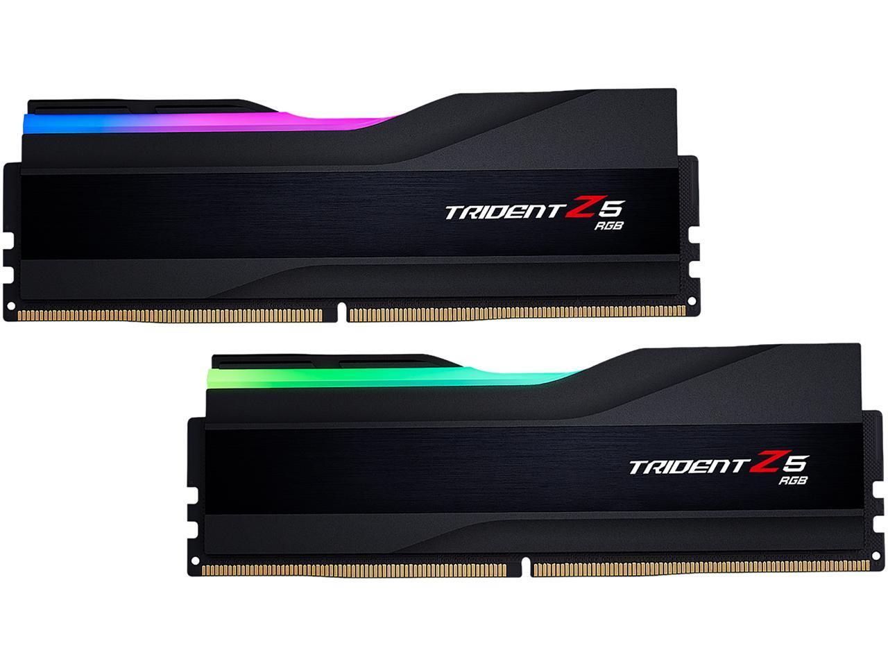 G.SKILL Trident Z5 RGB Series 64GB (2 x 32GB) 288-Pin PC RAM DDR5 6000 Intel XM