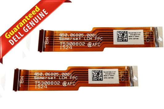 LOT x 2 Dell Venue 10 Pro 5056 Tablet 10.1" LCD Video Cable 3FH80 450.06805.0001
