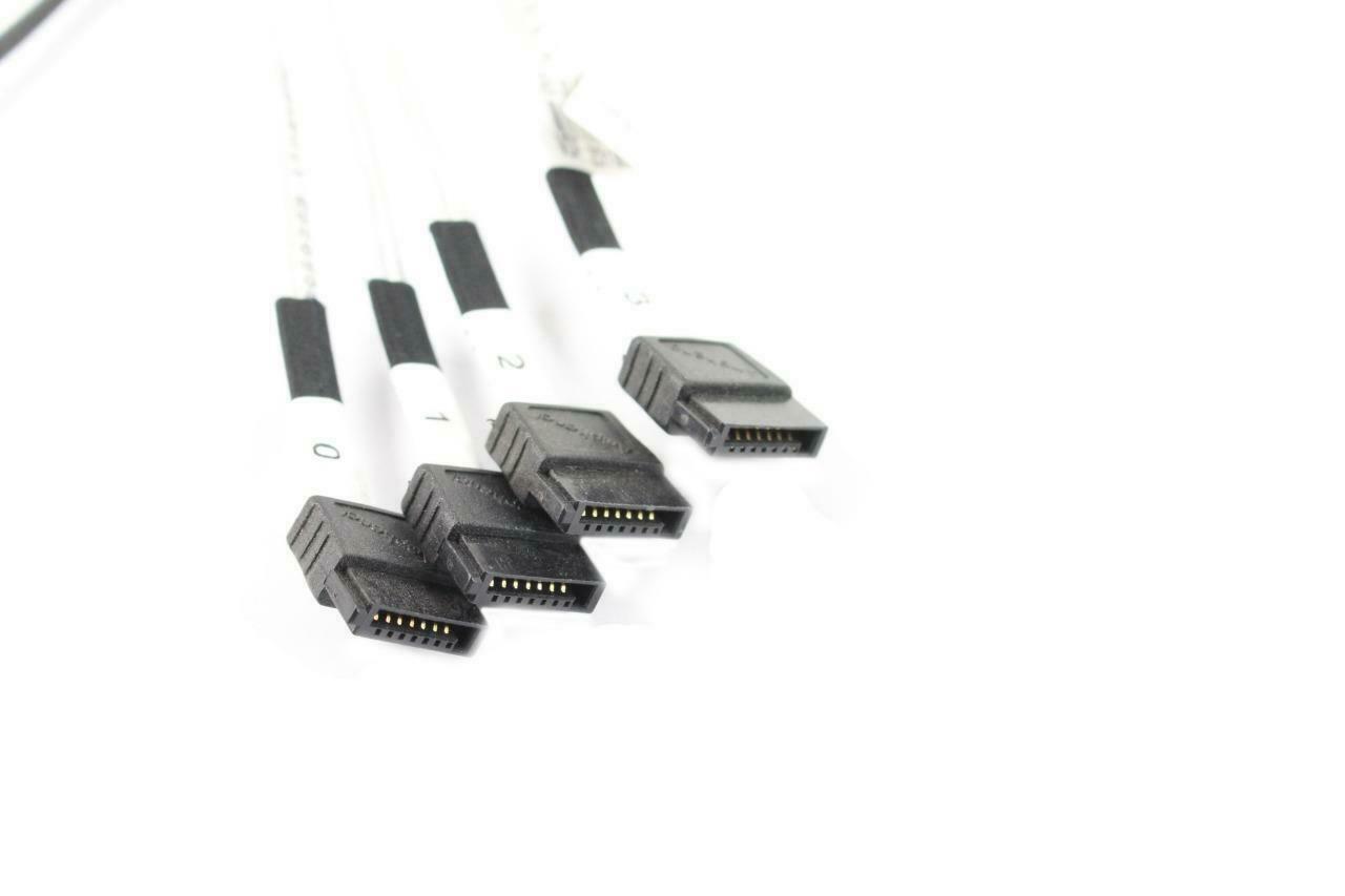Lot x 5 OEM Dell Internal Mini SAS SFF-8087 to 7-Pin SATA Cable 5-Pin X4D23 (NOT FOR HOME PC)