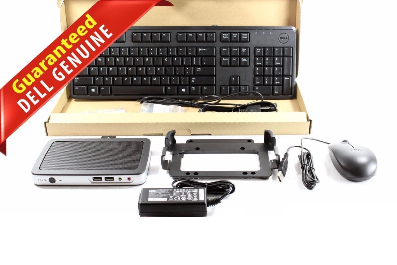 Dell Wyse T10 3010 Thin Client ThinOS w keyboard Mouse DVI/VGA Adapter GTKDC