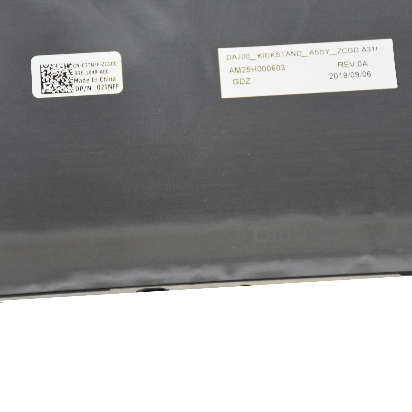 Dell Latitude 5290 2-in-1 Tablet Back Cover Lid with FP Reader N2V00 KGP6R 2TNFF