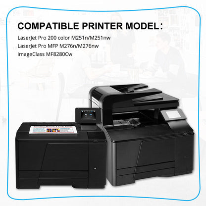 10PACK Compatible With HP 131X M276nw LaserJet Pro M251nw M276 Toner CF210A 131A