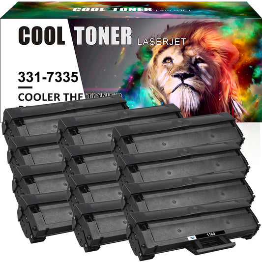 12PK B1160 331-7335 Toner Cartridge for Dell 1160 B1163W B1165nfw B1160W Printer