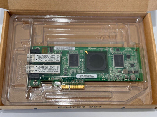 Dell QLogic QLE2462 Dual 0DH226 4Gb Fibre Channel HBA FH Bracket